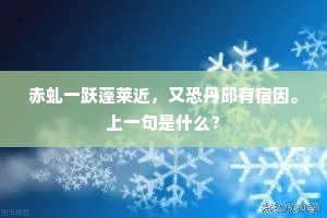 赤虬一跃蓬莱近，又恐丹邱有宿因。上一句是什么？