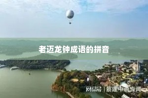 老迈龙钟成语的拼音