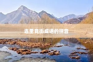 连里竟街成语的拼音