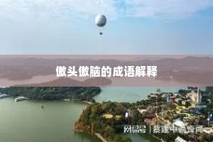 傲头傲脑的成语解释