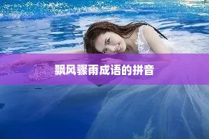 飘风骤雨成语的拼音