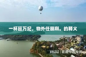 一杯延万纪，物外任翱翔。的释义