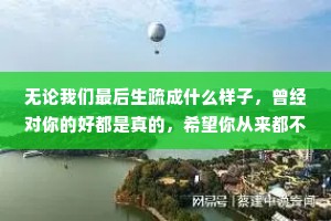 无论我们最后生疏成什么样子，曾经对你的好都是真的，希望你从来都不后悔认识过我，也是真的快乐过。