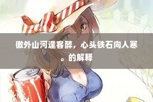 徼外山河逢客醉，心头铁石向人寒。的解释