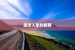 操戈入室的解释