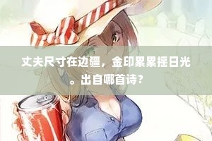 丈夫尺寸在边疆，金印累累摇日光。出自哪首诗？