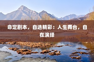 命定剧本，自选精彩：人生舞台，自在演绎
