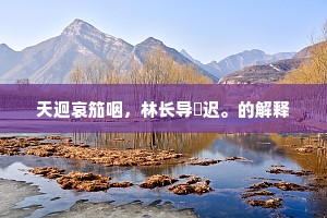 天迥哀笳咽，林长导翣迟。的解释