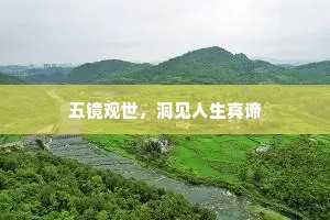 五镜观世，洞见人生真谛