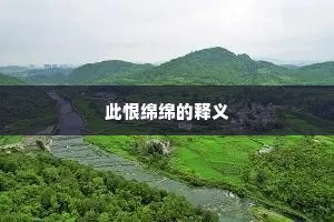 此恨绵绵的释义