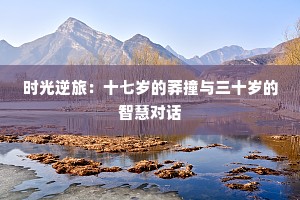 时光逆旅：十七岁的莽撞与三十岁的智慧对话