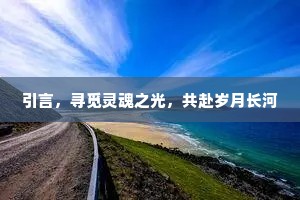 引言，寻觅灵魂之光，共赴岁月长河