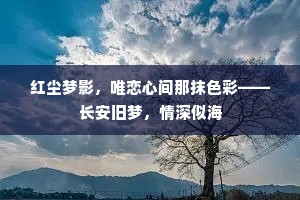 红尘梦影，唯恋心间那抹色彩——长安旧梦，情深似海