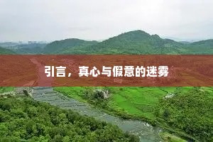 引言，真心与假意的迷雾
