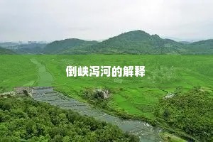 倒峡泻河的解释