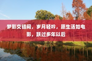 梦影交错间，岁月轻吟，愿生活如电影，跃过多年以后