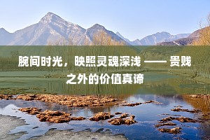 腕间时光，映照灵魂深浅 —— 贵贱之外的价值真谛