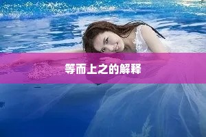 等而上之的解释