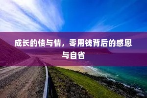 成长的债与情，零用钱背后的感恩与自省