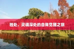 独处，灵魂深处的自我觉醒之旅