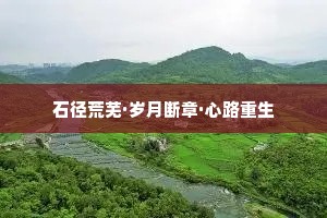 石径荒芜·岁月断章·心路重生