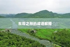 东观之殃的成语解释