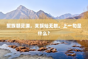 聚族朝灵渊，支旗灿无数。上一句是什么？