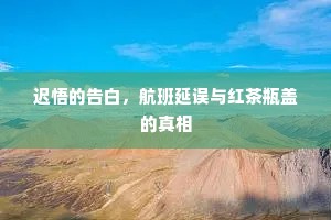迟悟的告白，航班延误与红茶瓶盖的真相