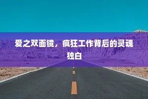爱之双面镜，疯狂工作背后的灵魂独白