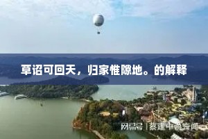 草诏可回天，归家惟隙地。的解释