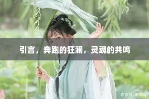 引言，奔跑的狂澜，灵魂的共鸣