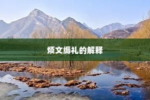 烦文缛礼的解释