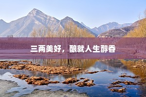 三两美好，酿就人生醇香