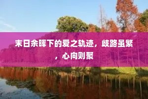 末日余晖下的爱之轨迹，歧路虽繁，心向则聚