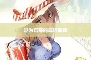 过为已甚的成语解释