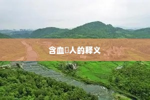 含血噀人的释义