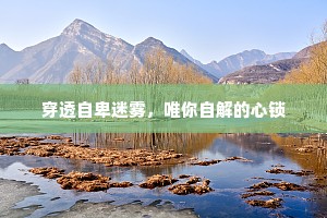 穿透自卑迷雾，唯你自解的心锁