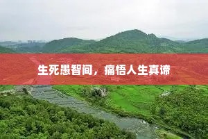 生死愚智间，痛悟人生真谛