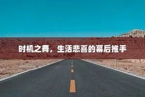 时机之舞，生活悲喜的幕后推手