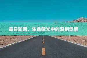 每日轮回，生命微光中的深刻觉醒