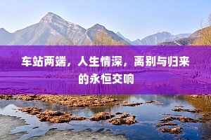 车站两端，人生情深，离别与归来的永恒交响