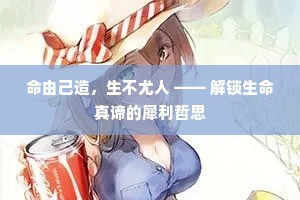 命由己造，生不尤人 —— 解锁生命真谛的犀利哲思