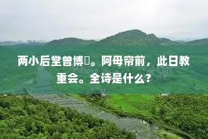 两小后堂曾博簺。阿母帘前，此日教重会。全诗是什么？