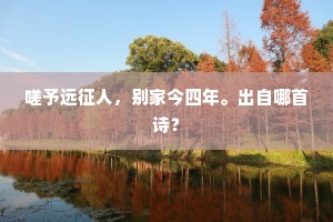 嗟予远征人，别家今四年。出自哪首诗？