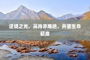 逆境之光，高尚亦难逃，共鉴生命韧度