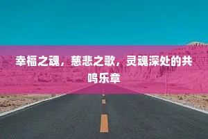 幸福之魂，慈悲之歌，灵魂深处的共鸣乐章