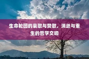 生命轮回的哀歌与赞歌，消逝与重生的哲学交响