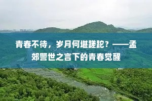 青春不待，岁月何堪蹉跎？——孟郊警世之言下的青春觉醒