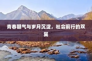 青春朝气与岁月沉淀，社会前行的双翼
