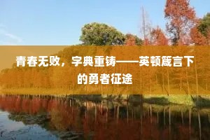 青春无败，字典重铸——英顿箴言下的勇者征途